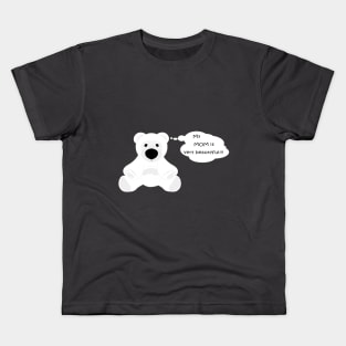 Pretty bear cub Kids T-Shirt